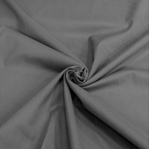 Tela algodón liso gris702