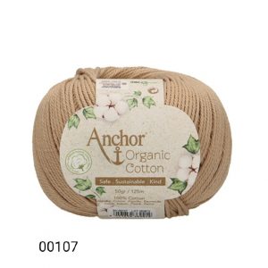 Hilo Anchor algodón orgánico/ El precio es por ovillo y no por metro