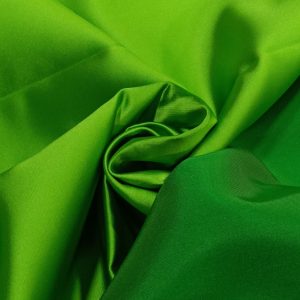 Tela Mikado bicolor verde/lima