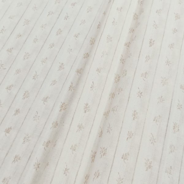 Tela jacquard algodón LINO4006