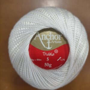 Hilo Tridalia Anchor n° 5 color 07901 marfil