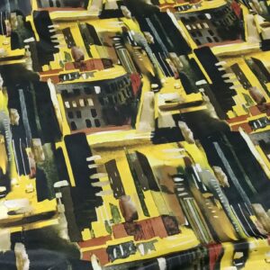 Estampado seda satinada Rosa671