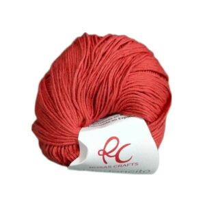 Algodoncito Rosas Crafts teja 204