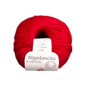 Algodoncito Rosas Crafts granate 227