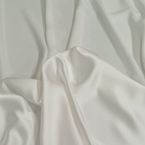 Tela satén acetato ROMA blanco16
