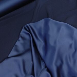 Tela satén acetato ROMA azul24