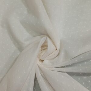 Tela Batista Suiza bordada plumeti