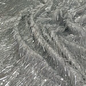 Tul fantasía MAGALI plata