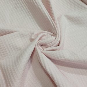 Tela piqué waffle rosa06