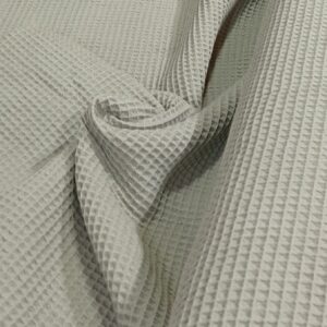 Tela piqué waffle verde46
