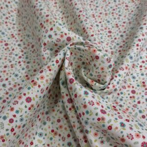 Tela algodón tipo Liberty FRIDAYS multicolor12